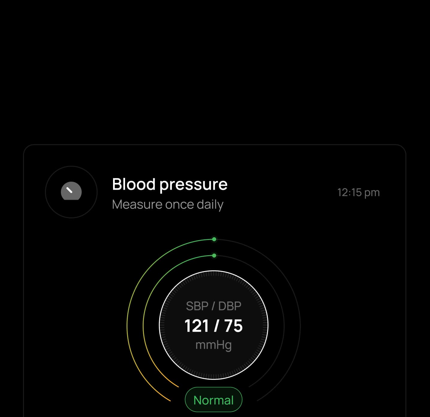 Monitor Blood Pressure 
